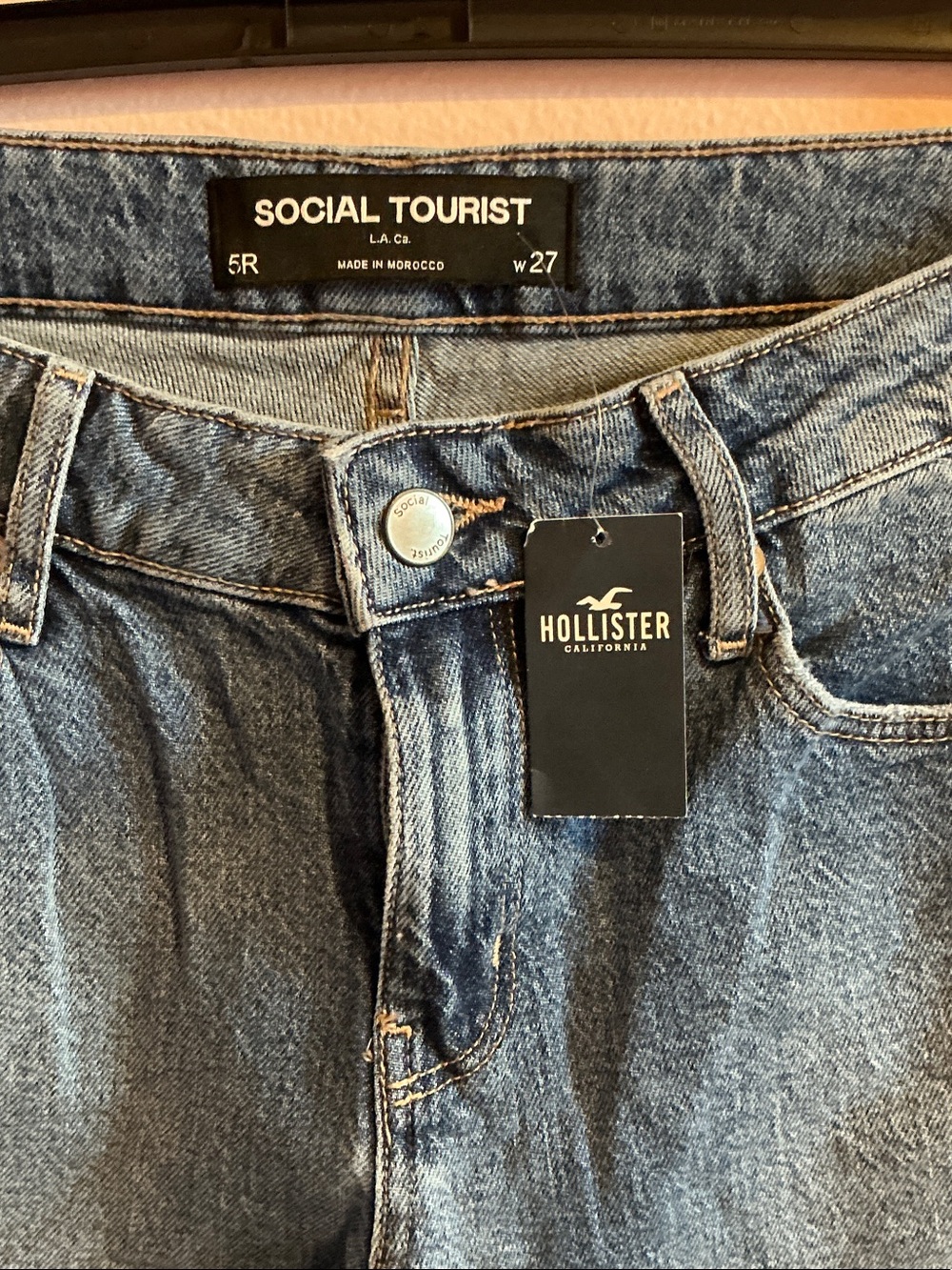 Hollister Medium Wash Flare Jeans
